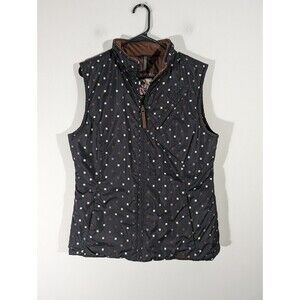 Burton Brown Black Ski Snowboarding DryRide Vest Women Size L